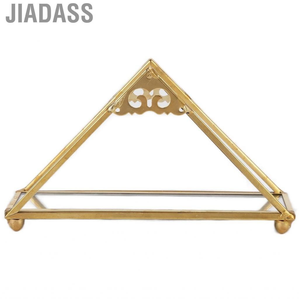 Jiadass 鏡面首飾托盤玻璃香水收納盤金色金屬