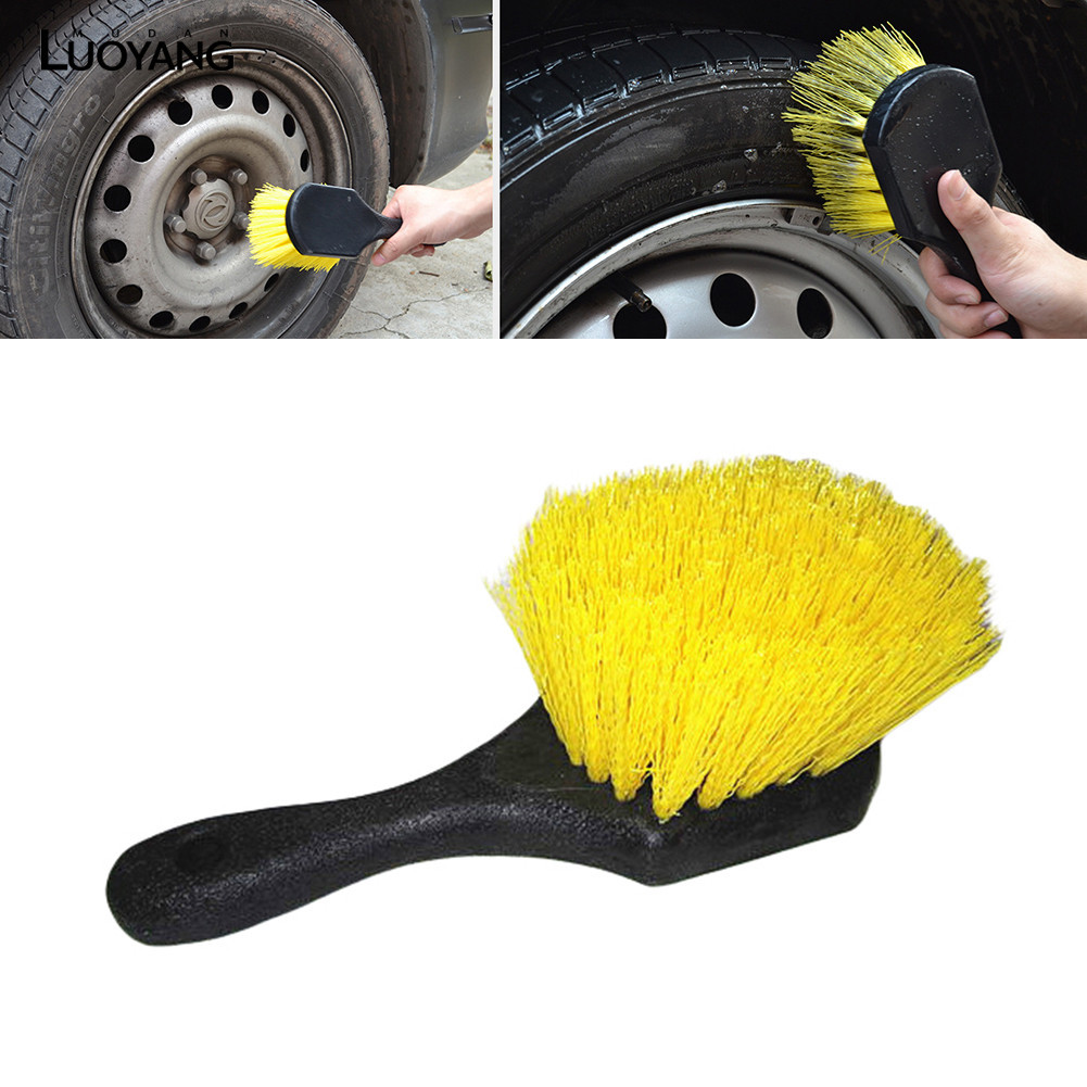 洛陽牡丹 多動能大黃刷 汽車家用地毯清潔刷 洗車輪胎刷工具