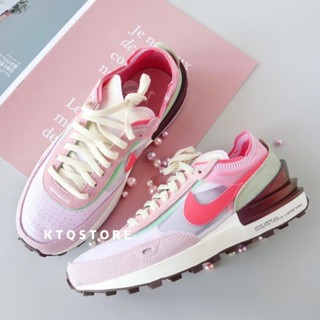 耐吉 Nike * ktq * Nike Waffle one regal 粉色女式慢跑鞋 DM5452-161