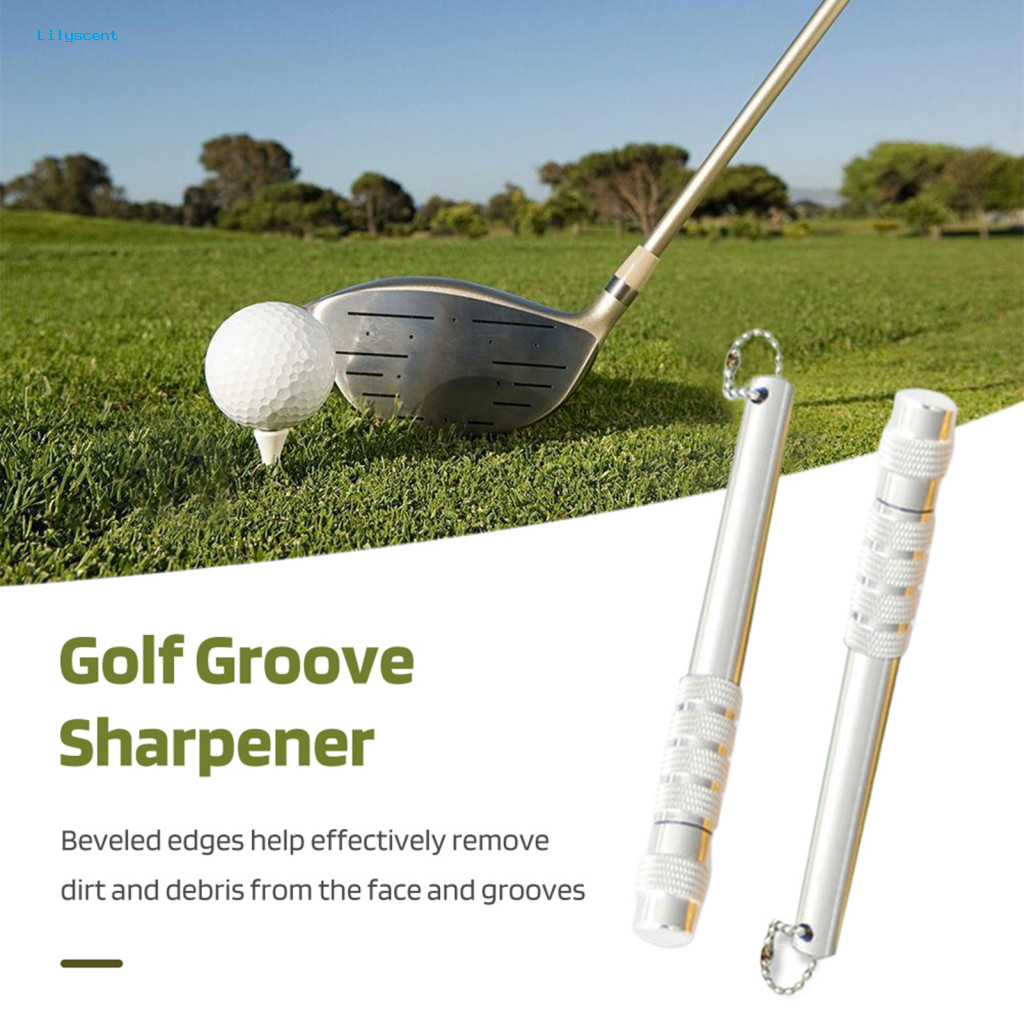 高爾夫球桿工具 Golf Club Tool Golf Grooves Sharpener 便攜式高爾夫球桿凹槽磨刀器工