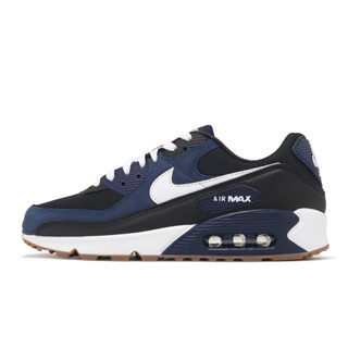 Nike 休閒鞋 Air Max 90 男鞋 深藍 黑 膠底 復古 氣墊 運動鞋 [ACS] FB9658-400