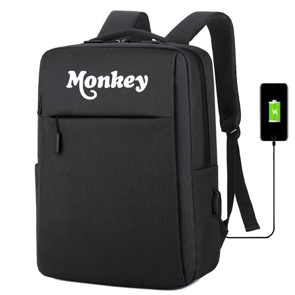 適用於 honda monkey 125 2018-2023 新款防水背包帶 USB 充電袋男士商務旅行背包