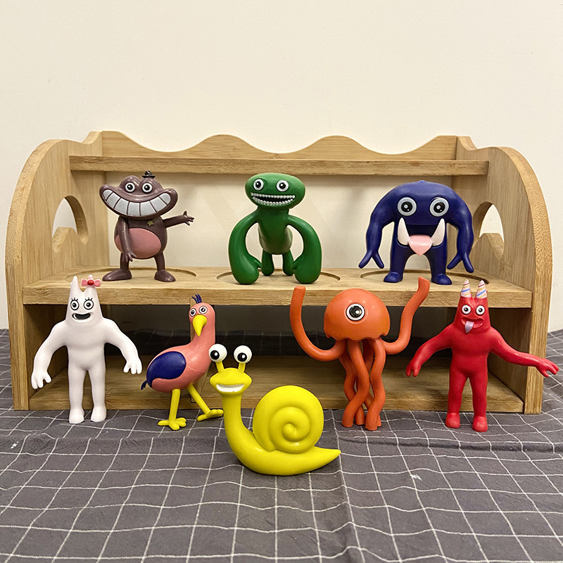 班班幼兒園怪物玩具手辦公仔玩偶模型擺件兒童卡通禮物