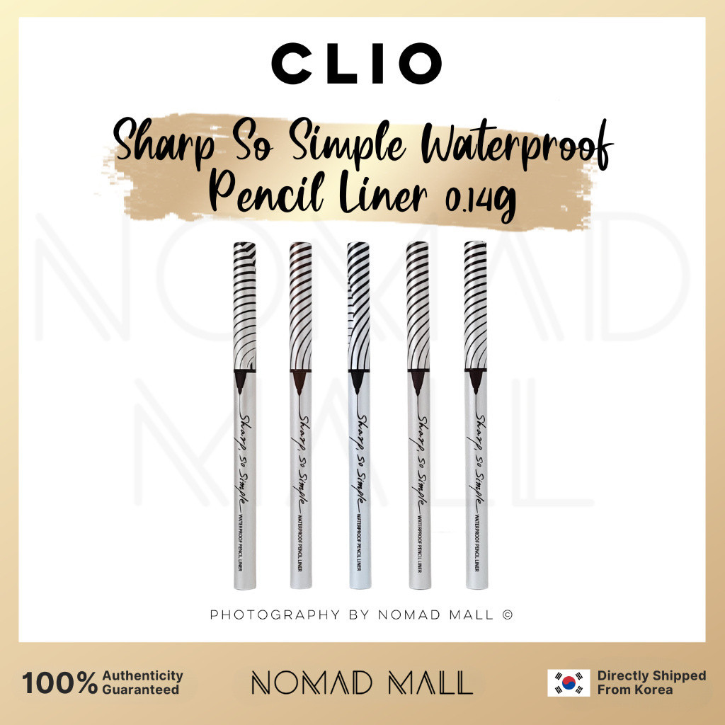 [CLIO] Sharp So Simple 防水眼線筆 0.14g