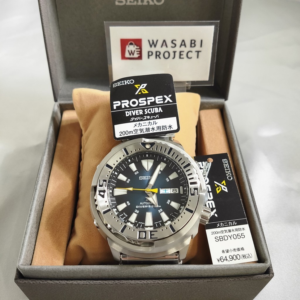 ⭐️正品⭐️日本直送⭐️SEIKO 精工 SBDY055 PROSPEX 自動機械錶 錶盤藍色漸變 錶殻不鋼 男錶