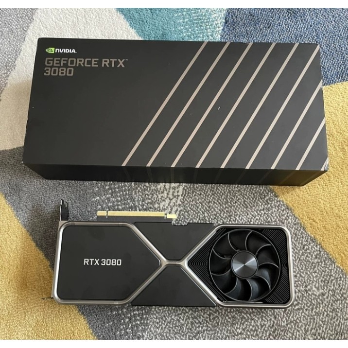 【速發正品顯卡】英偉達公版rtx3080 Founder Edition 10g光影追蹤吃雞顯卡九成新