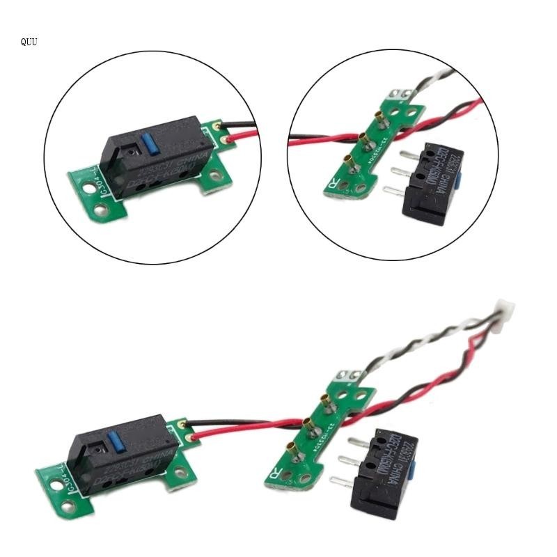 Quu 1Set 鼠標維修部件適用於 G304 G305 鼠標側鍵主板熱插拔電路板柔性電纜