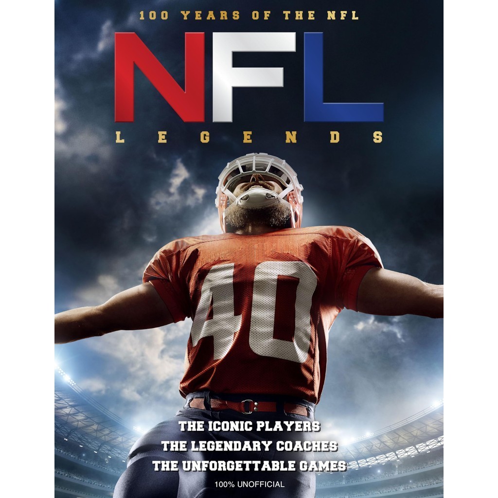 NFL Legends ― 100 Years of the NFL(精裝)/Sona Books【禮筑外文書店】