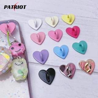 [PATRIO] Kawaii Adhesive Metal Heart 手機吊飾架手機殼指環支架掛鉤扣吊飾扣環配件串多