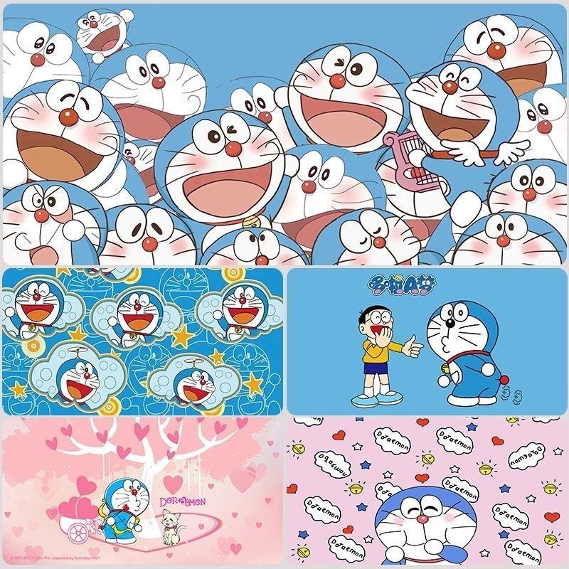 哆啦A夢 滑鼠墊 小叮噹 Doraemon 動漫超大加厚電腦桌墊 90*40/80*30/60*30/26*21cm