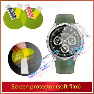 Oneplus Watch 3 螢幕保護膜可修復保護套高畫質軟 TPU 水凝膠膜 OnePlus 螢幕保護膜