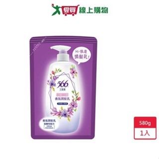 566小蒼蘭香氛潤髮乳補充包580g【愛買】