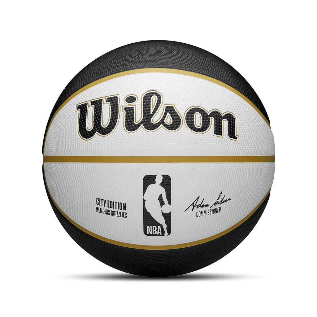 Wilson NBA Team City Edition 曼菲斯灰熊 橡膠 室外 耐磨  籃球 7號球【ACS】