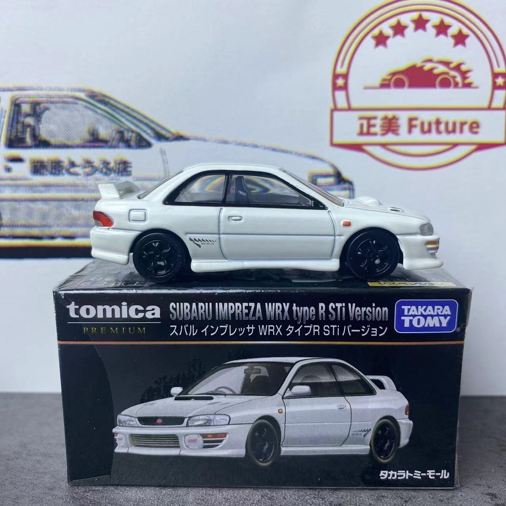 ✨✨日版TOMY多美卡TOMICA合金車黑盒網路限定斯巴魯WRX翼豹白色全新