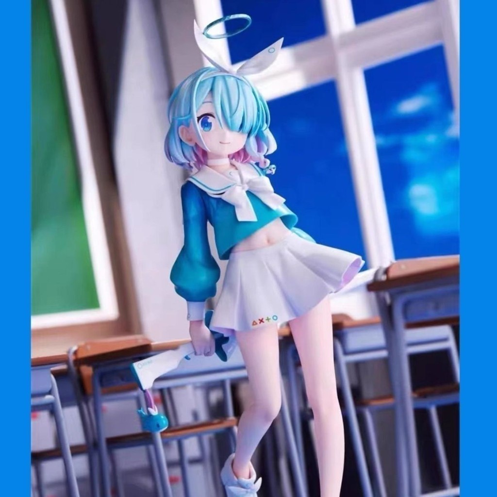 碧藍檔案 阿羅娜公仔模型擺飾 可愛蘿莉 二次元性感美女動漫公仔 動漫周邊 美少女公仔桌面擺件