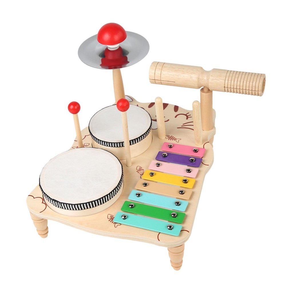 [PraskudeTW] 鼓木琴技能樂器玩俱生日禮物兒童