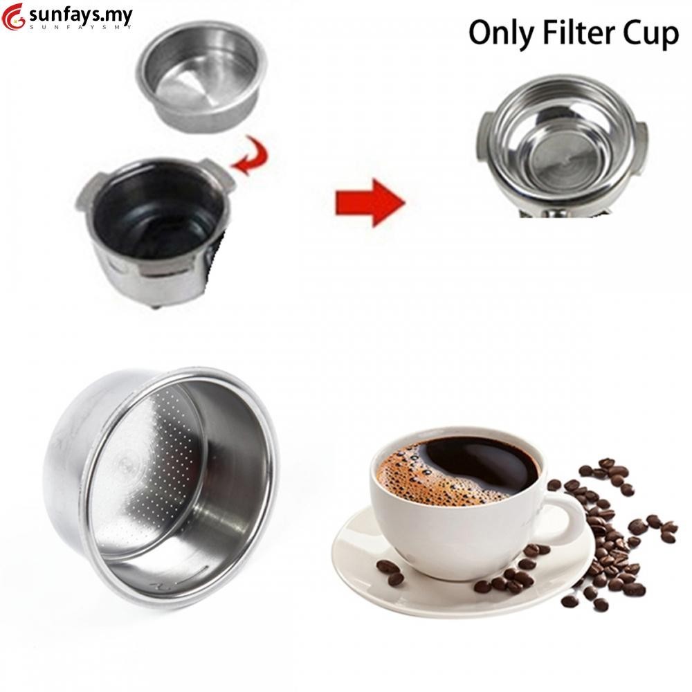 適用於 Espresso Filter Basket Cup 51mm 適用於 Krups 咖啡機-不銹鋼