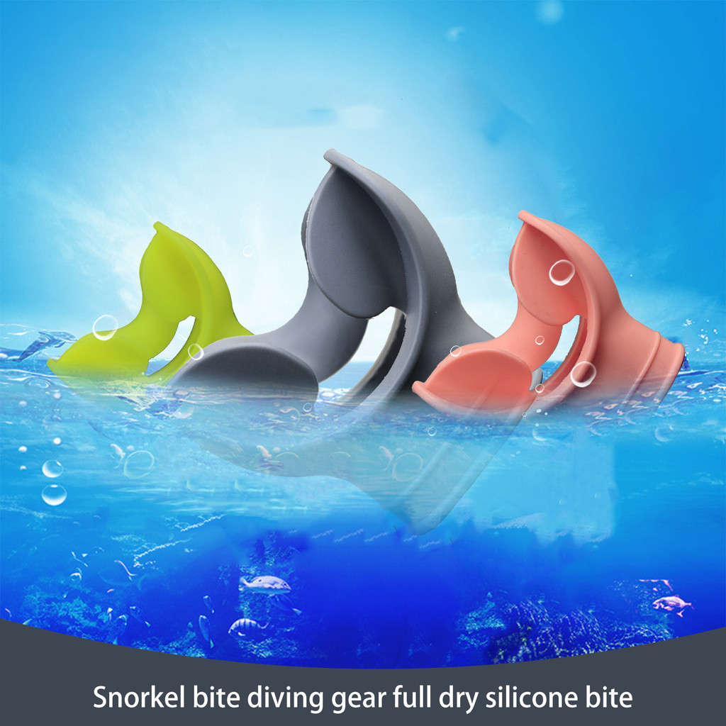 戶外運動呼吸喉舌人體工學柔韌性好防咬釣魚水肺潛水管喉舌潛水用品