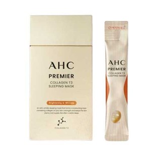 Ahc Premier Collagen T3 睡眠面膜 20 張 x2pack(護膚/面膜)