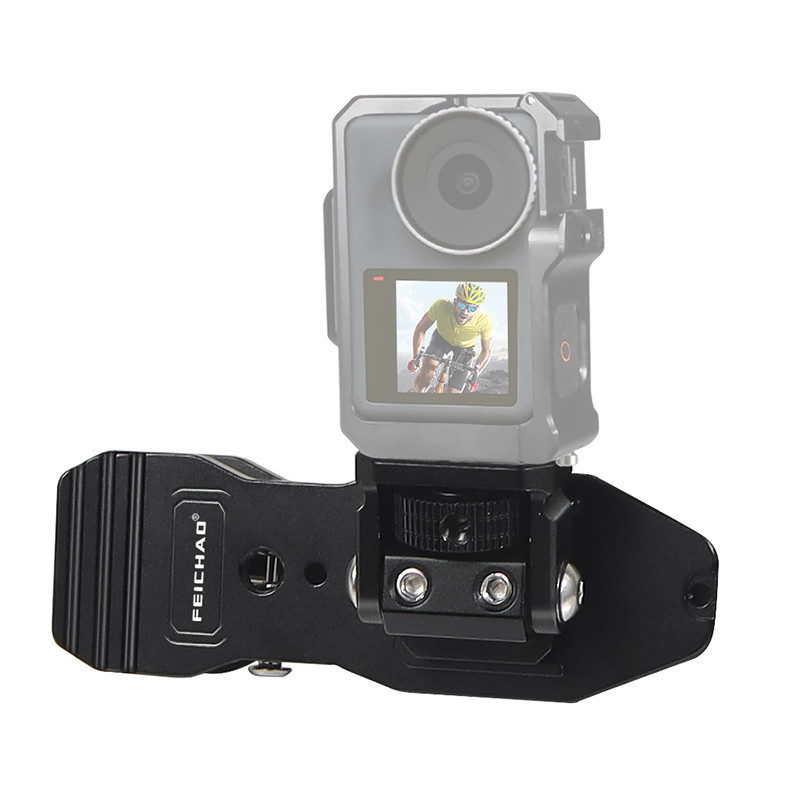Feichao 鋁合金快裝攝影肩帶夾 1/4 Alai 擴展適用於 DJI GoPro 運動相機/手機配件
