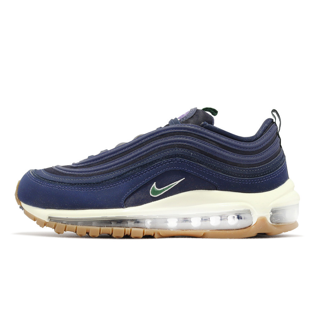 Nike 休閒鞋 Wmns Air Max 97 QS 深藍 綠 氣墊 反光 女鞋 【ACS】 DR9774-400