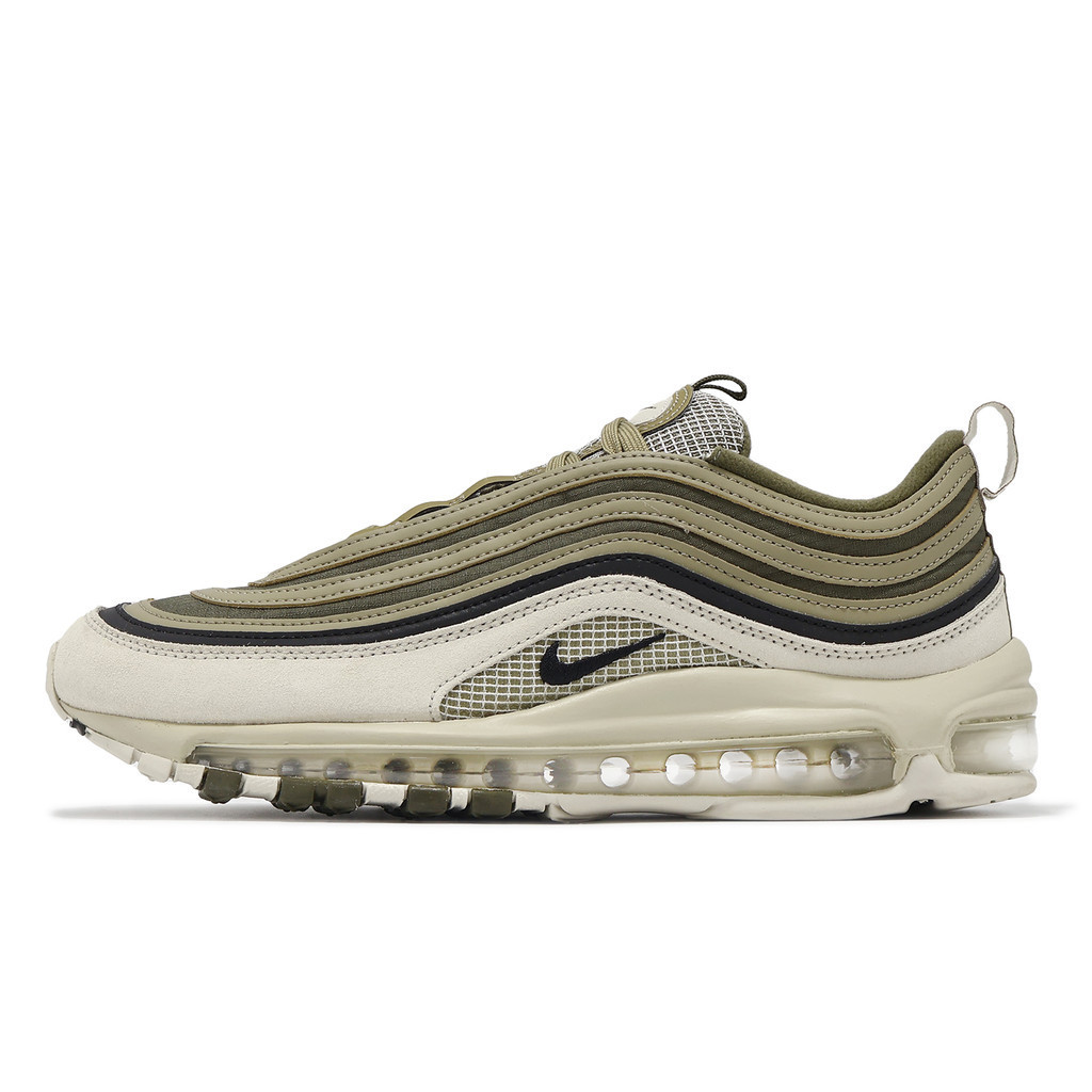 Nike 休閒鞋 Air Max 97 SE 男鞋 橄欖綠 米白 復古 氣墊 運動鞋 [ACS] FB9619-002