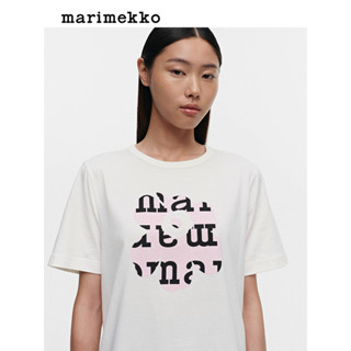現貨 Marimekko春夏新款時尚ERNA印花短袖純棉T恤上衣
