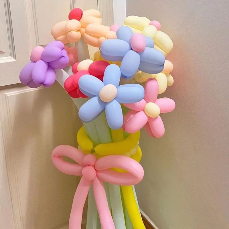 ☂造型氣球☂現貨 260加厚長條氣球 兒童  卡通  裝飾 玩具花朵造型花束馬卡龍diy魔術氣球