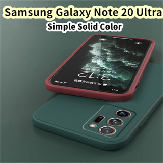 SAMSUNG 【超值】適用於三星 Galaxy Note 20 超矽膠全保護殼防污彩色手機殼保護套