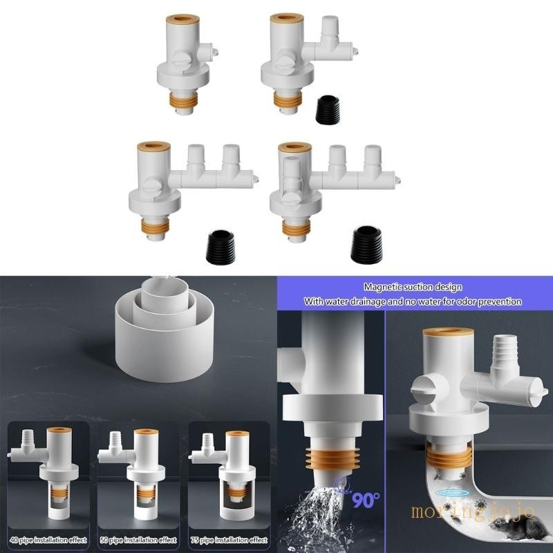 Jojo 升級版廚房排水適配器多通道水槽排水管接頭用於排水問題的高效解決方案