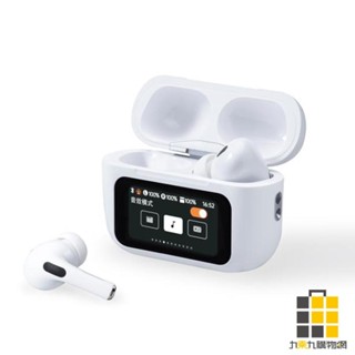 RASTO RS70 AI智慧觸控螢幕ANC+ENC降噪藍芽5.4耳機【九乘九文具】LED全綵觸控螢幕 ENC通話降噪