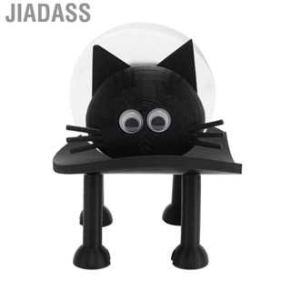 Jiadass 3PCS衛生紙支架架黑貓裝飾卷創意分配器有趣的浴室廚房裝飾組織者