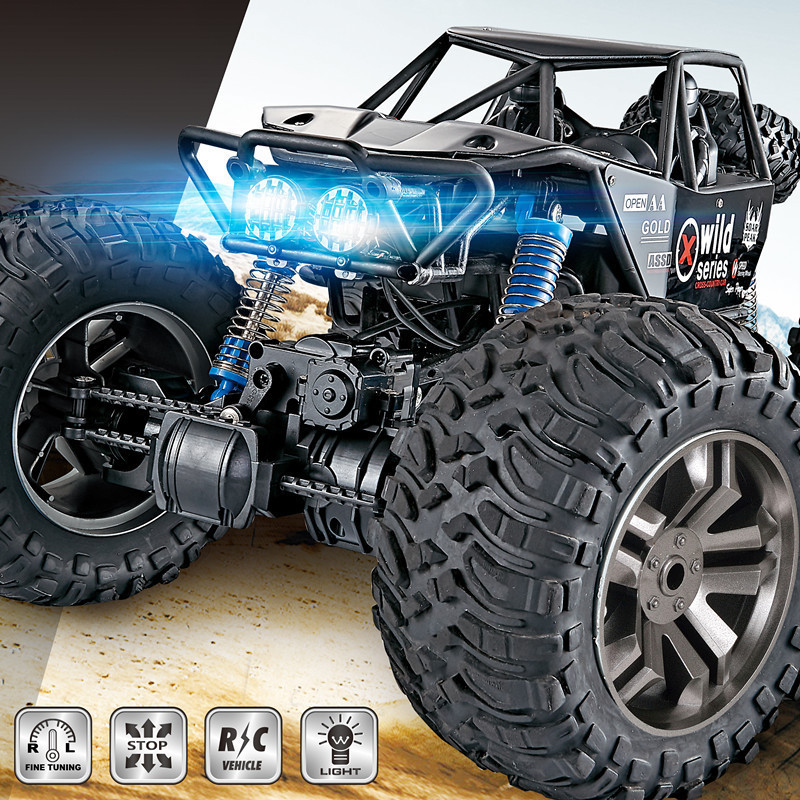 🌈MGRC大號越野車1：8 四驅 攀爬 越野 遙控汽車充電大腳車模型玩具