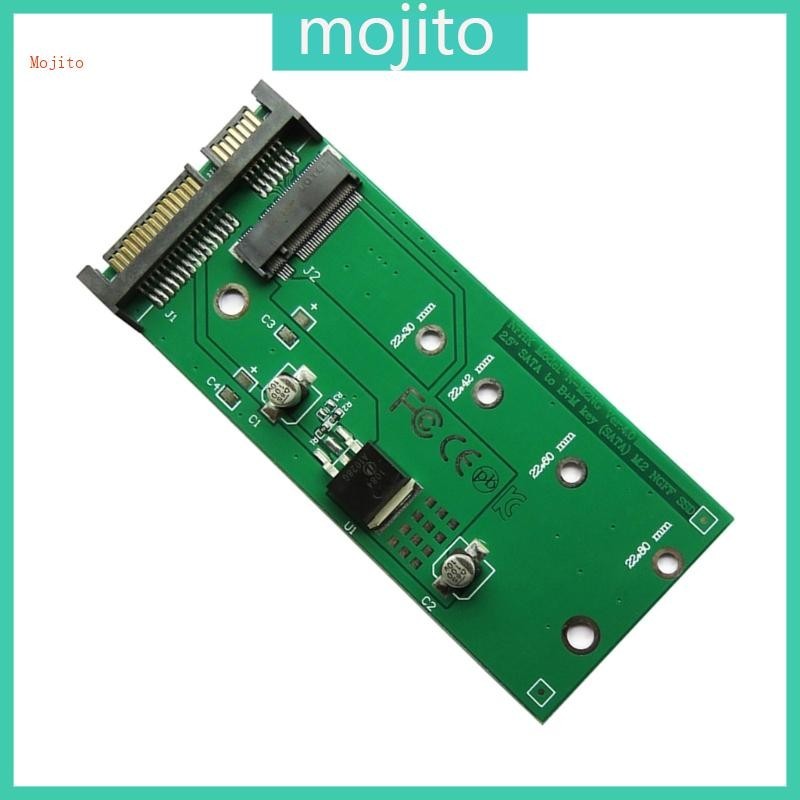 Mojito NGFF 或 mSATA 到 2 5 英寸硬盤轉換器支持 NGFF B Key SSD