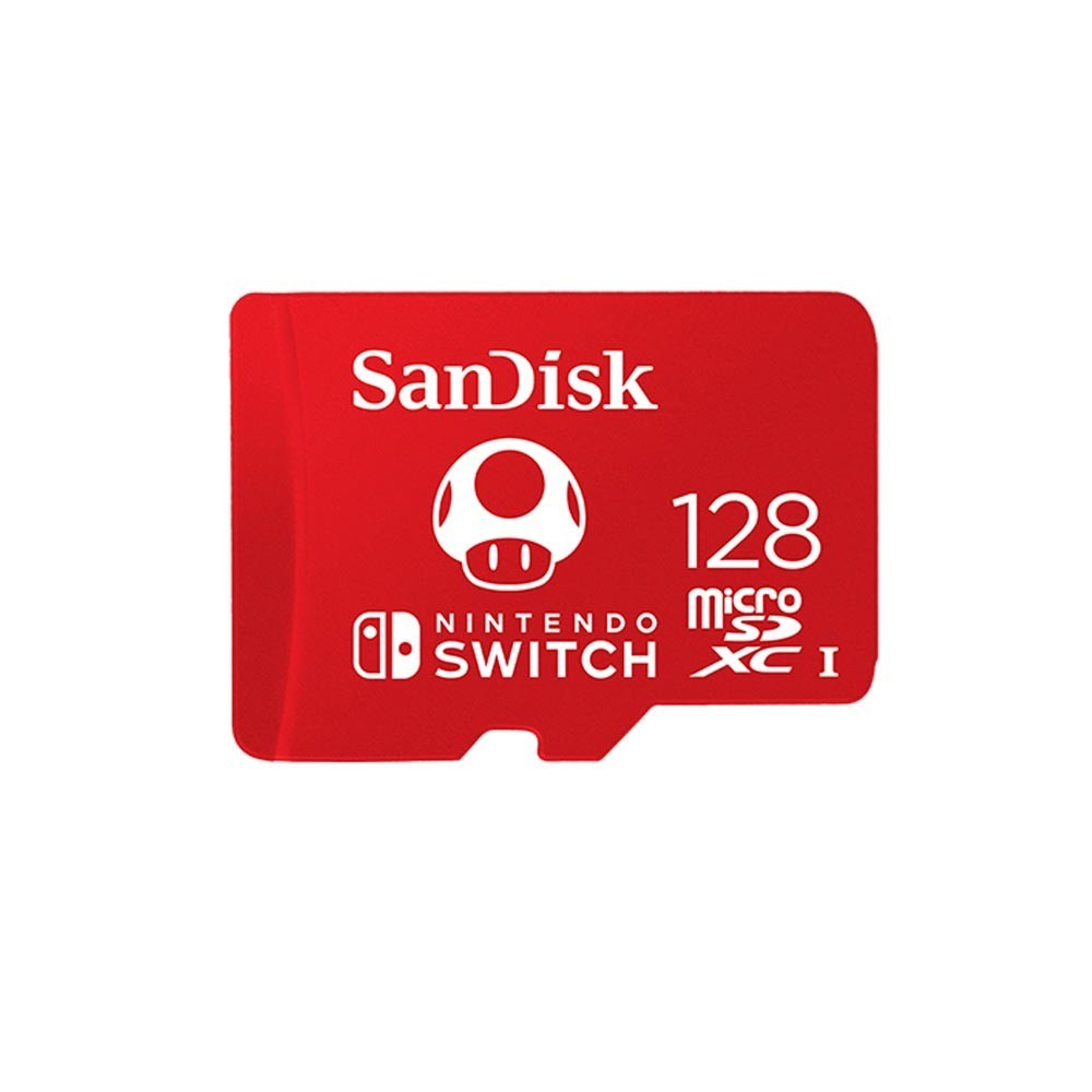 【SanDisk】Nintendo Switch專用 microSDXC UHS-I U3 3x5 128GB 記憶卡