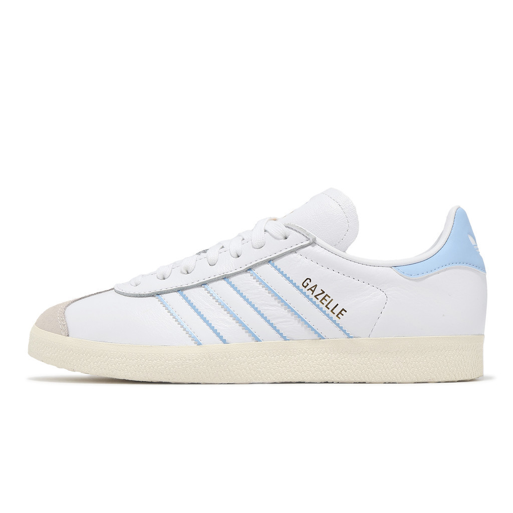 adidas 休閒鞋 Gazelle 男鞋 女鞋 白 藍 德訓鞋 阿根廷隊 愛迪達 三葉草 [ACS] ID3718