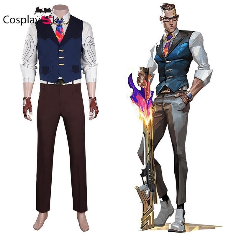 遊戲無畏合同valorant cosplay特工錢波爾喬伊cosplay服裝角色扮演