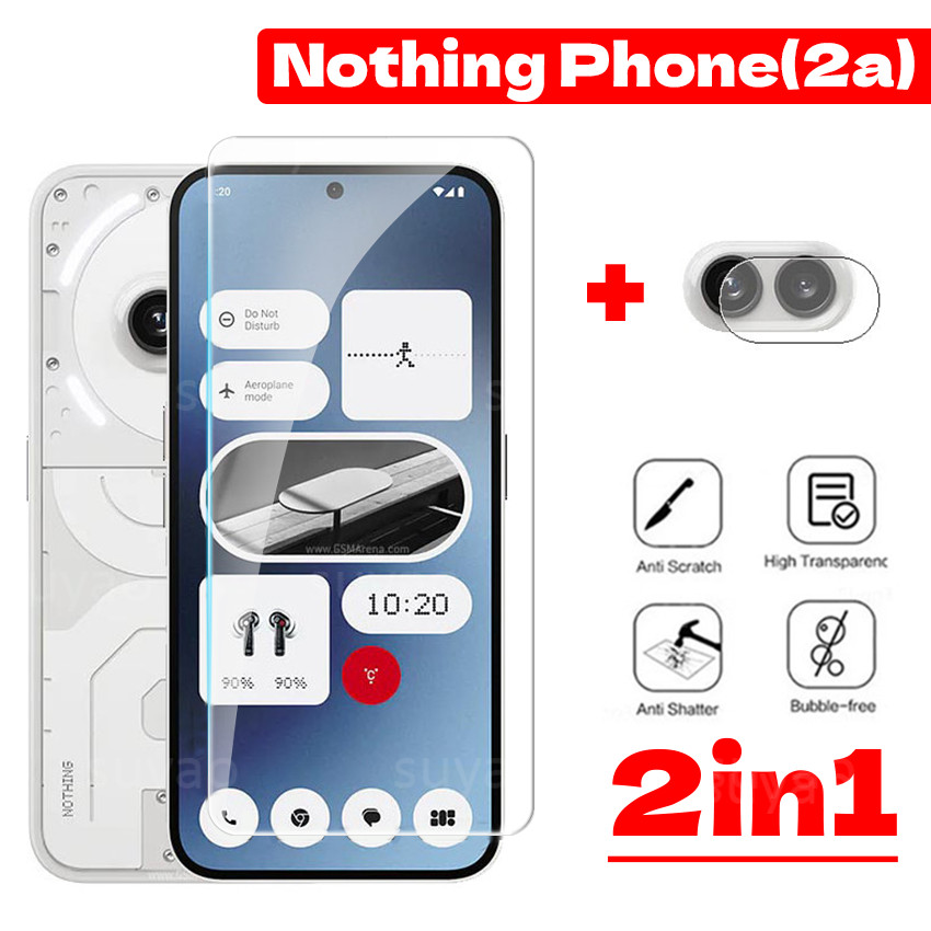 適用於 Nothing Phone 2 2a (2) (2a) 手機鋼化玻璃透明屏幕保護膜手機(2) 手機(2a) Ph
