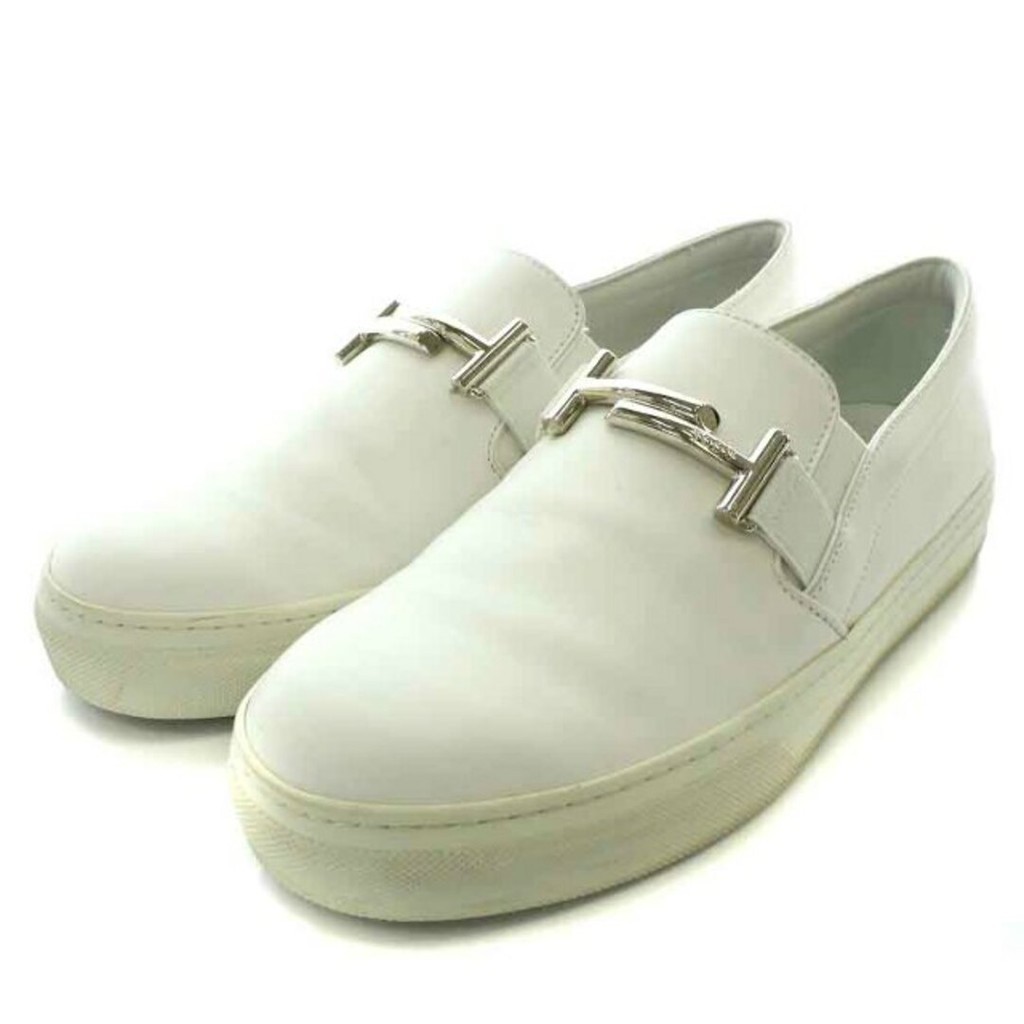 TOD'S休閒鞋 球鞋白色 日本直送 二手