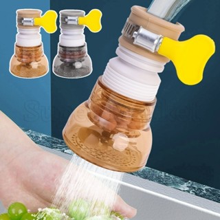 [特色] 均勻分水流量分配器 - 節水擴散器 - 防濺噴嘴延長器 - 水槽水龍頭淨化器 - 360° 旋轉水龍頭過濾器