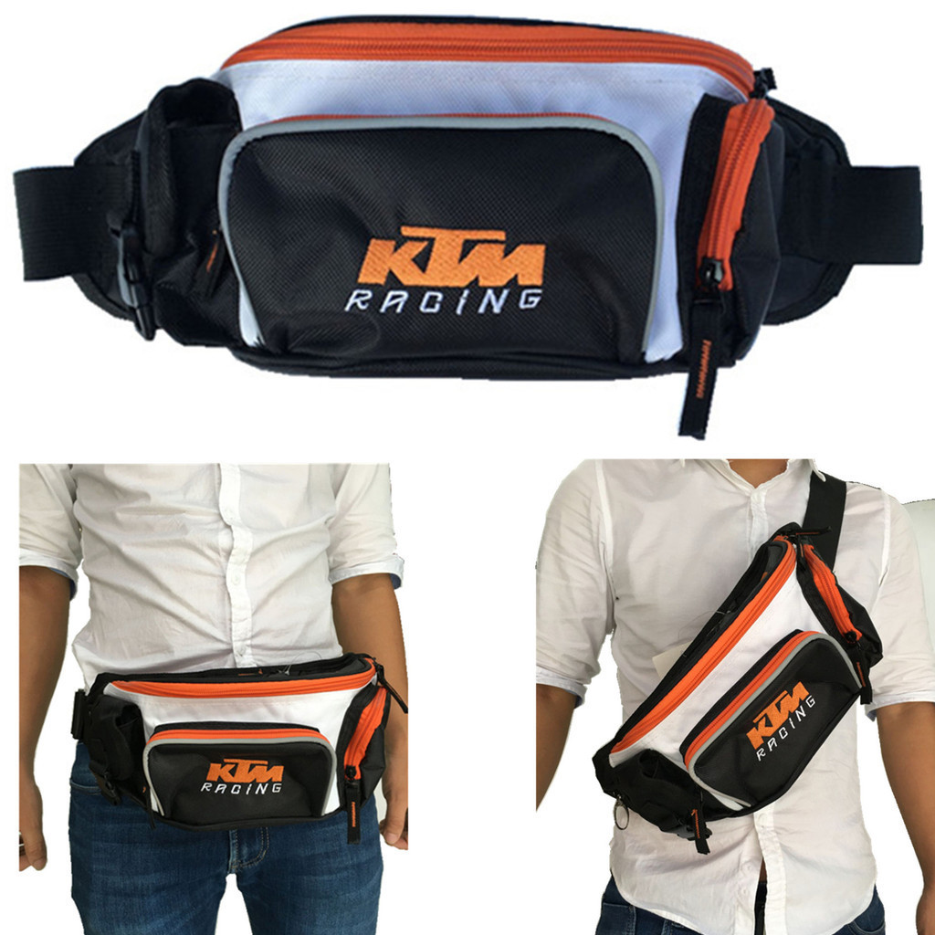 戶外運動裝備KTM腰包 戶外挎包 KTM 機車胸包 多功能腰包 騎行包 腳踏車腰包 垂釣包 登山包 休閒個性胸包