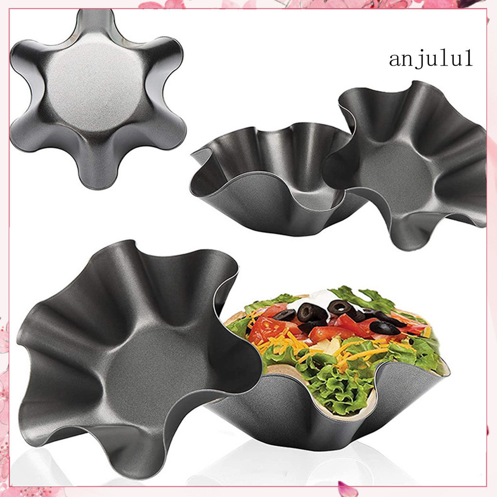 (ANU) 玉米餅機碳鋼不粘炸玉米餅殼機沙拉碗玉米餅棚鍋廚房烘焙工具