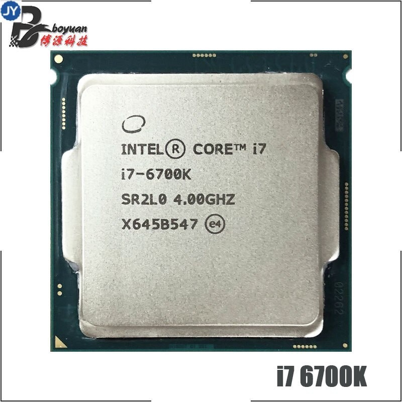 英特爾 Intel core i7-6700K i7 6700K 4.0 GHz 四核四核四線程 65w CPU 處理器