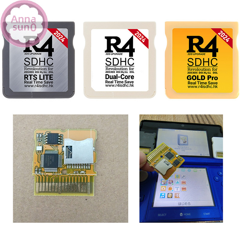 Annasun 2024 適用於 NDS 遊戲卡適用於 R4I SDHC TF 卡 R4 SDHC Gold Pro 卡