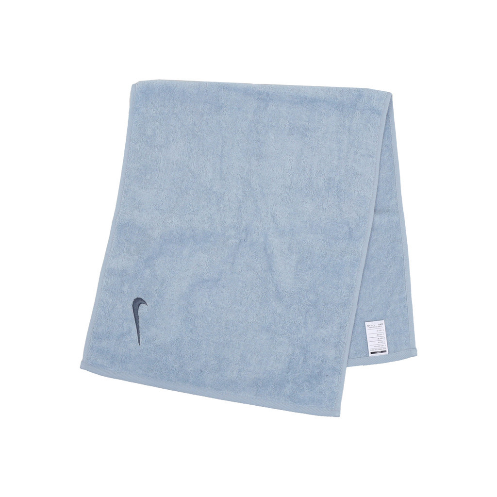 Nike 毛巾 Solid Core 藍 純棉 小勾 吸水 【ACS】 N100154140-9NS