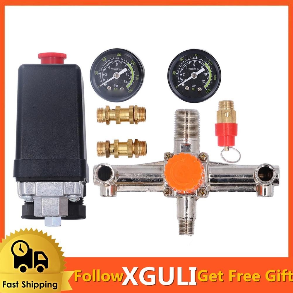 Xguli 空氣壓縮機壓力開關控制閥 ABS 和金屬高精度