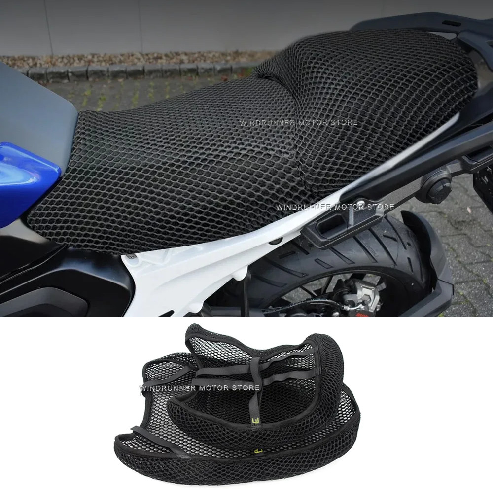 適用於 BMW R1300GS R1300 gs r 1300 gs 2023 2024 3D 網狀座套摩托車透氣座椅保