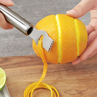 不銹鋼檸檬刨絲器檸檬刨絲器刮刀葡萄柚橙皮椰子菠蘿漿菠蘿刨絲器雞尾酒工具