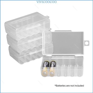 Vivi 電池收納盒 AA AAA 電池類型電池座的電池收納盒