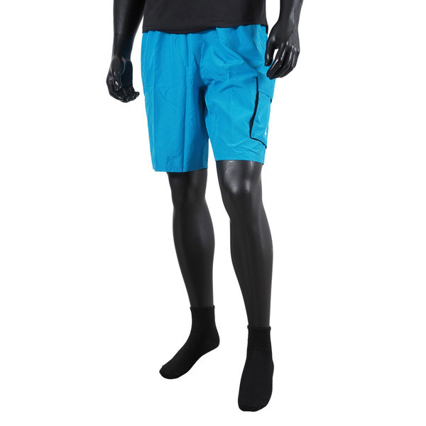 Nike 短褲 男 Nike Solid 成人男性九吋海灘褲 藍 NESSB521-406